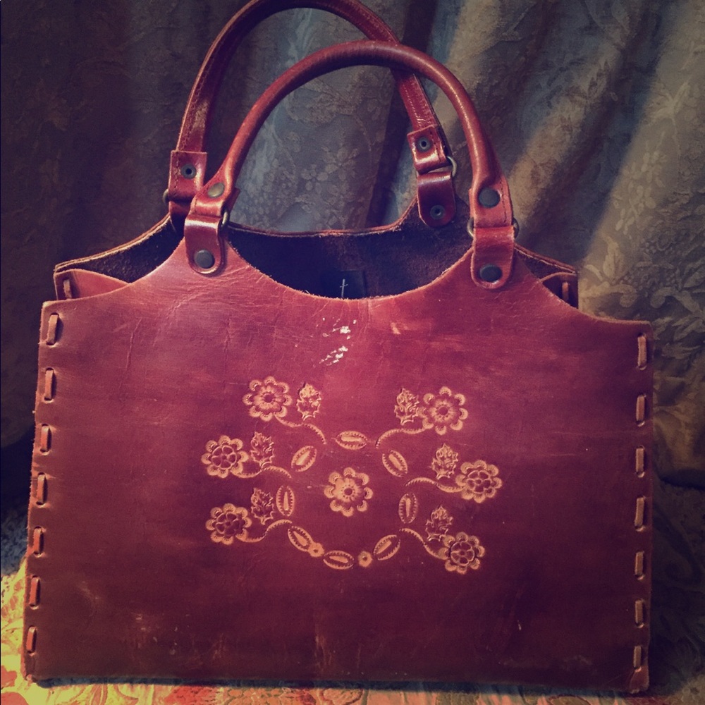 T-Bag leather purse